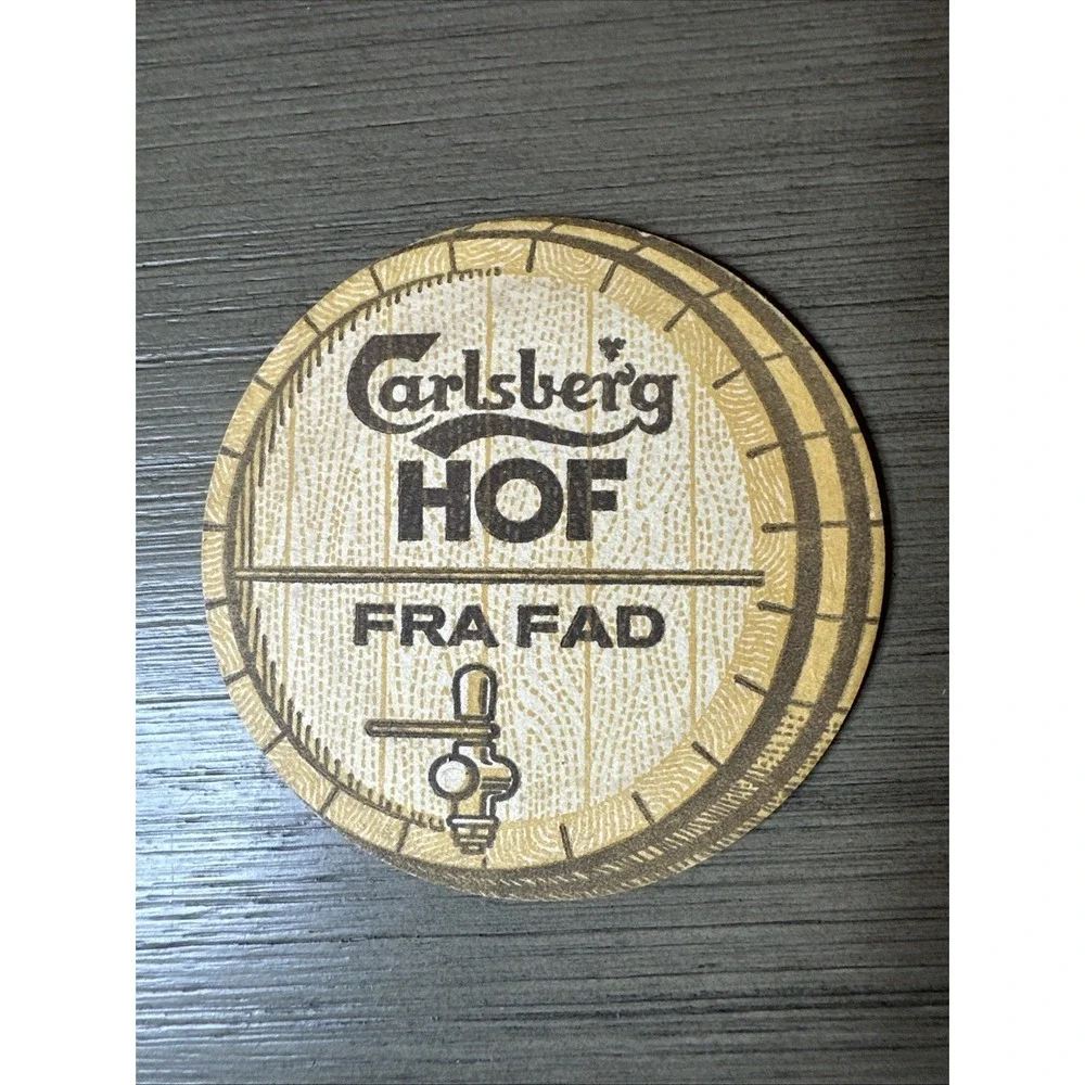 Carlsberg‎ HOF FRAFAD Beer Coaster